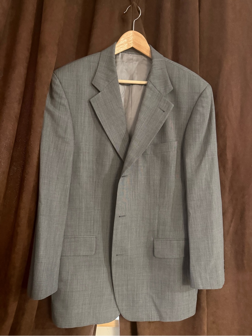 Boss Light Gray Men's Sport Coat - Notch Lapel